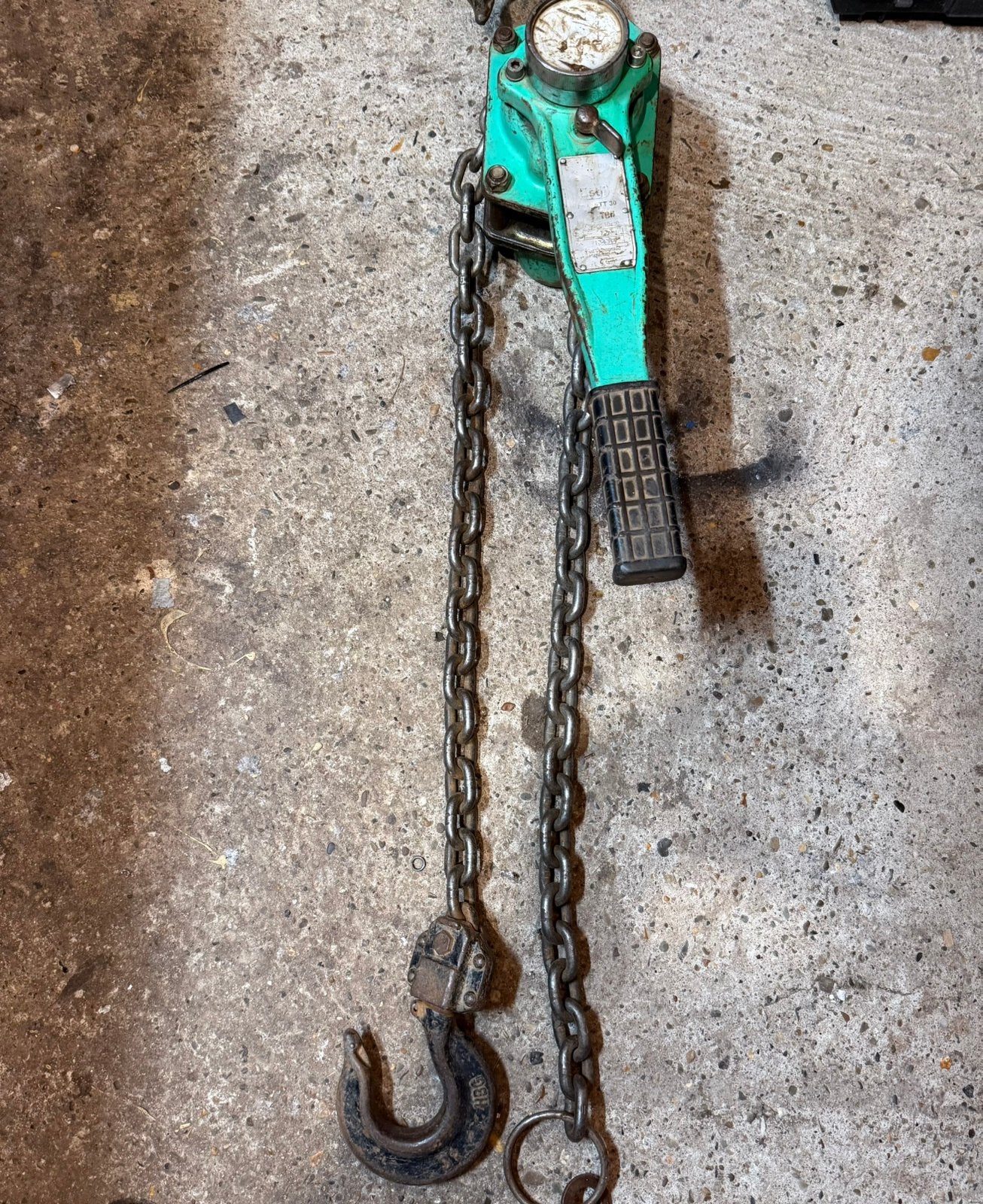 Estil ratel takel 3ton, Ophalen, Gebruikt, Handmatig