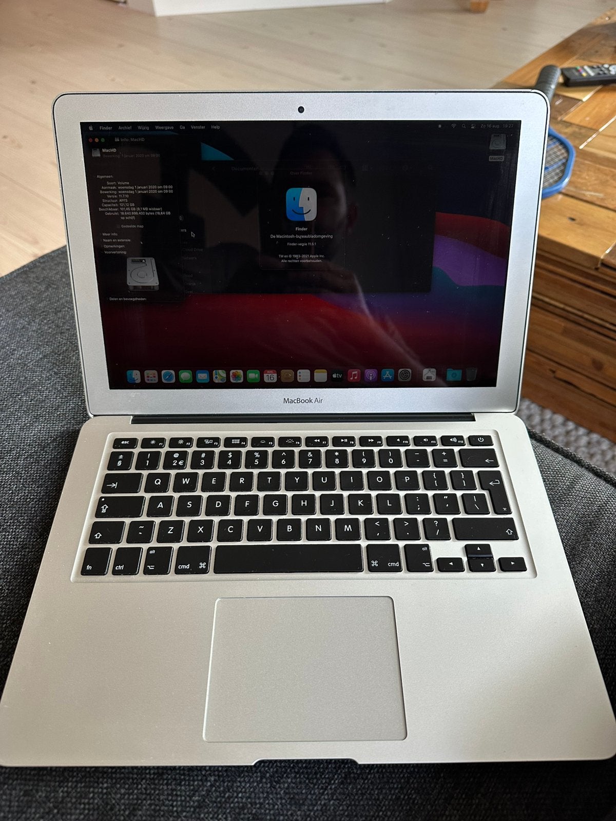 Macbook air 13 inch 2014, Computers en Software, Apple Macbooks, Gebruikt, Qwerty, 13 inch, Minder dan 2 Ghz