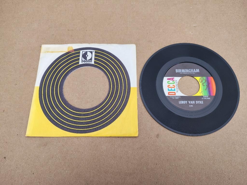Single: Leroy Van Dyke - Birmingham (1972) USA, Verzenden, Gebruikt, 7 inch, Pop