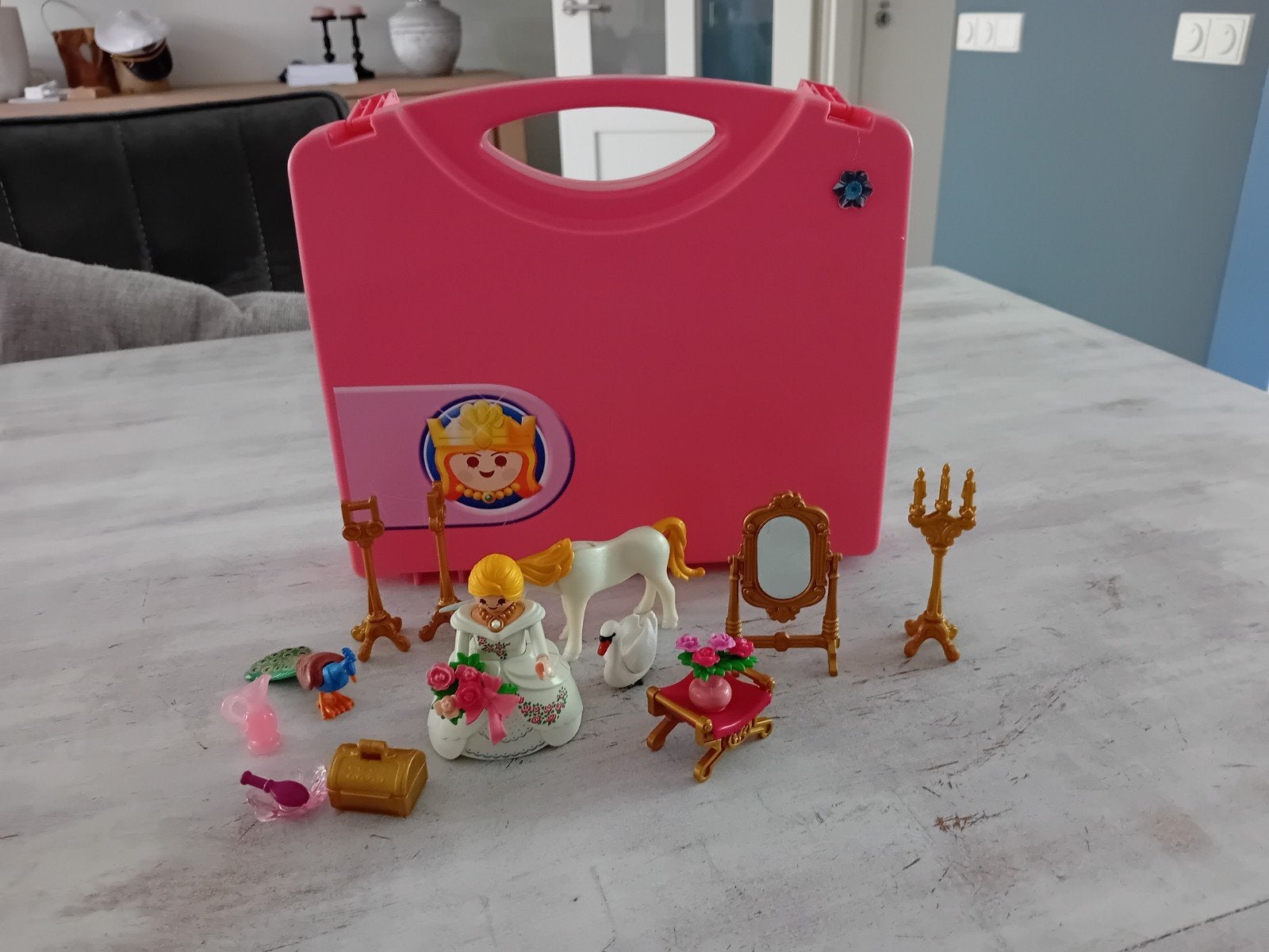 Playmobil Prinsessen Draagkoffer 5892, Ophalen, Gebruikt, Losse onderdelen, Princess