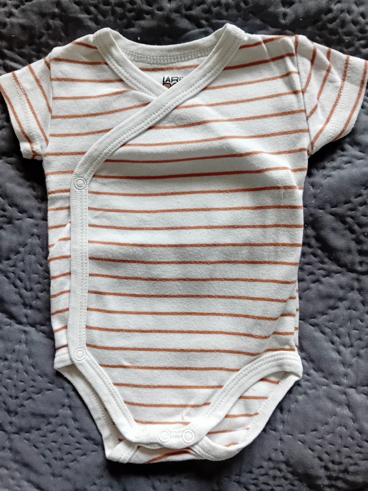 La Redoute gestreepte romper met korte mouw - maat 56, Kinderen en Baby's, Babykleding | Maat 56, Nacht- of Onderkleding, La redoute