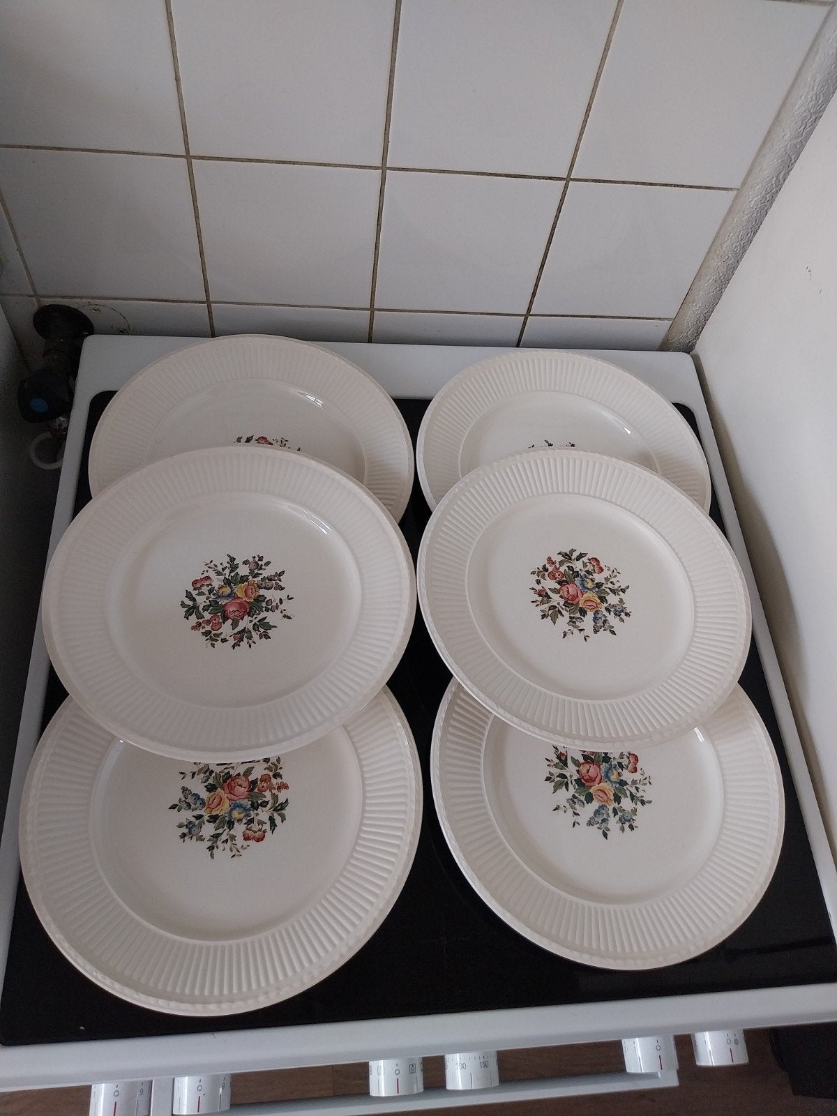 Wedgwood Conway dinerborden - 6 stuks, Ophalen of Verzenden