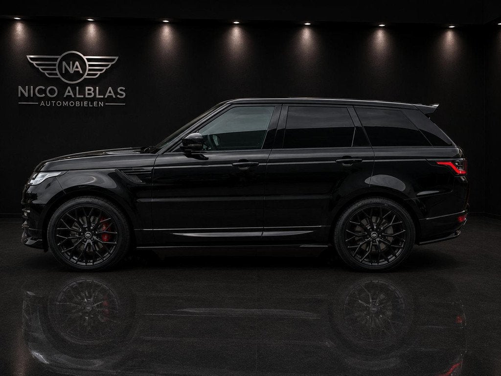 Land Rover Range Rover Sport 3.0 V6 SC HSE Black Edition Ful, Auto's, Automaat, Gebruikt, Euro 6, 340 pk