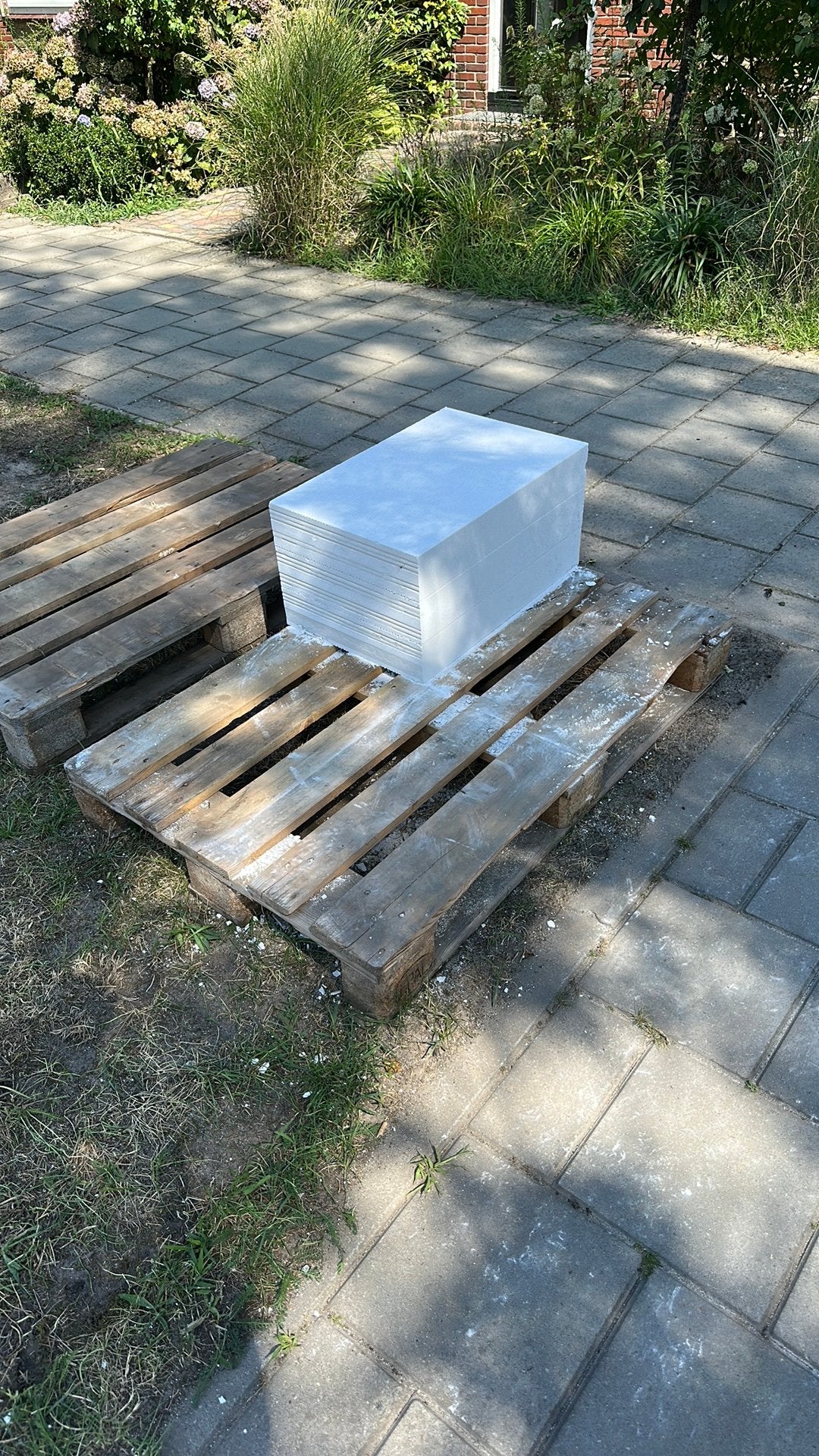 Y-tong blokken 400x600 GRATIS, Ophalen, Overige typen, Zo goed als nieuw, Minder dan 5 m²