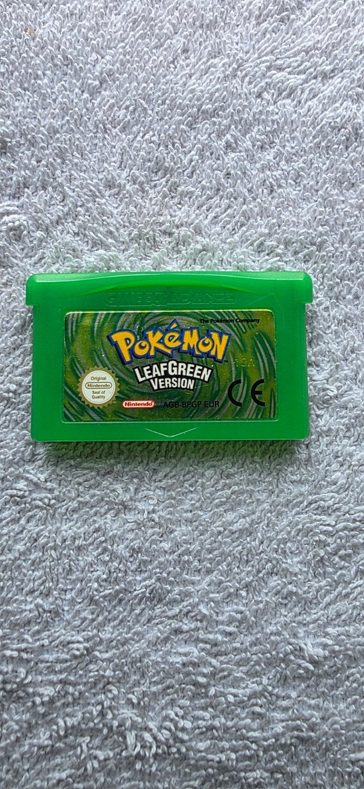 Orginele Pokémon LeafGreen Version - Game Boy Advance, Gebruikt, 1 speler, Ophalen of Verzenden, Role Playing Game (Rpg)