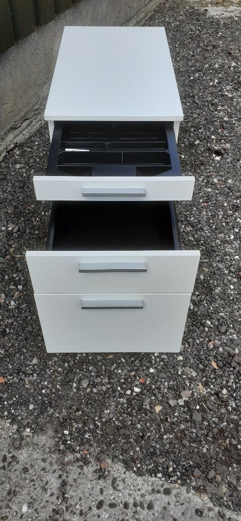 Bureau Lade Kast, Ophalen, Zo goed als nieuw, Wit