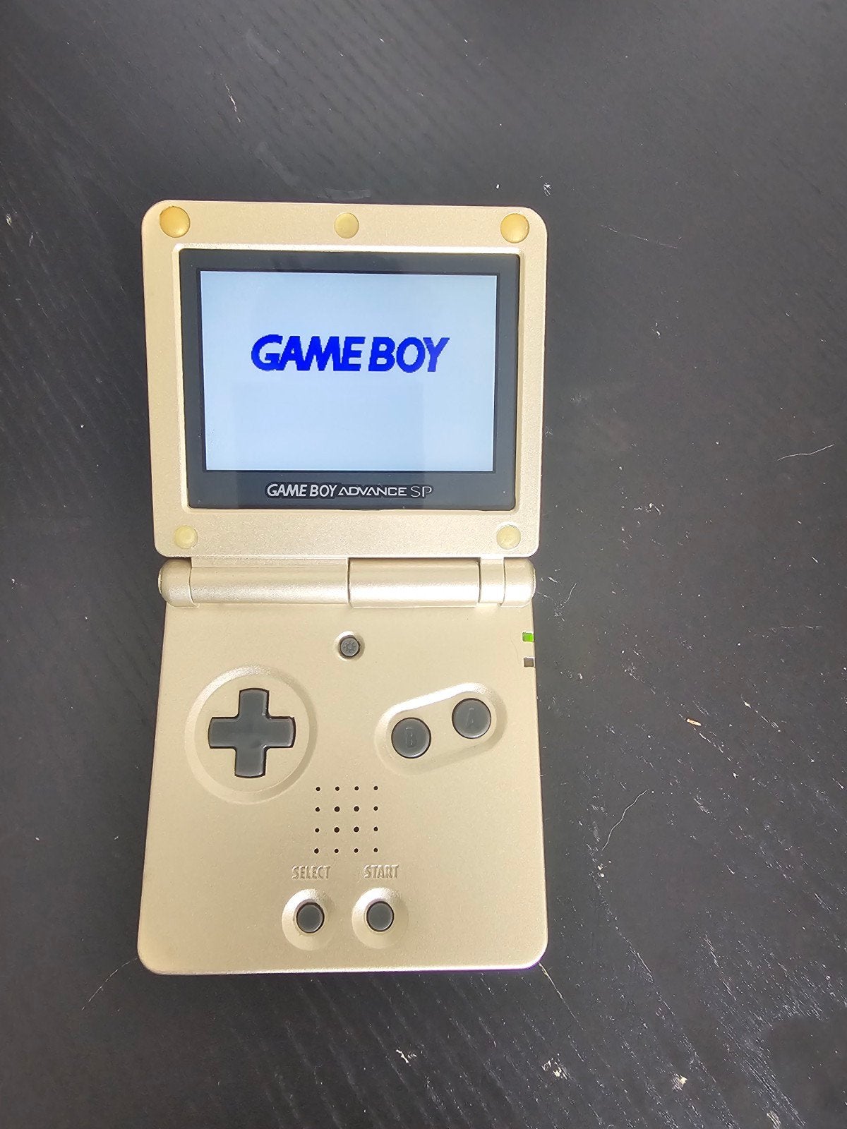 Game Boy Advance SP met IPS scherm - Umbreon editie, Ophalen of Verzenden, Gebruikt, Game Boy Advance SP