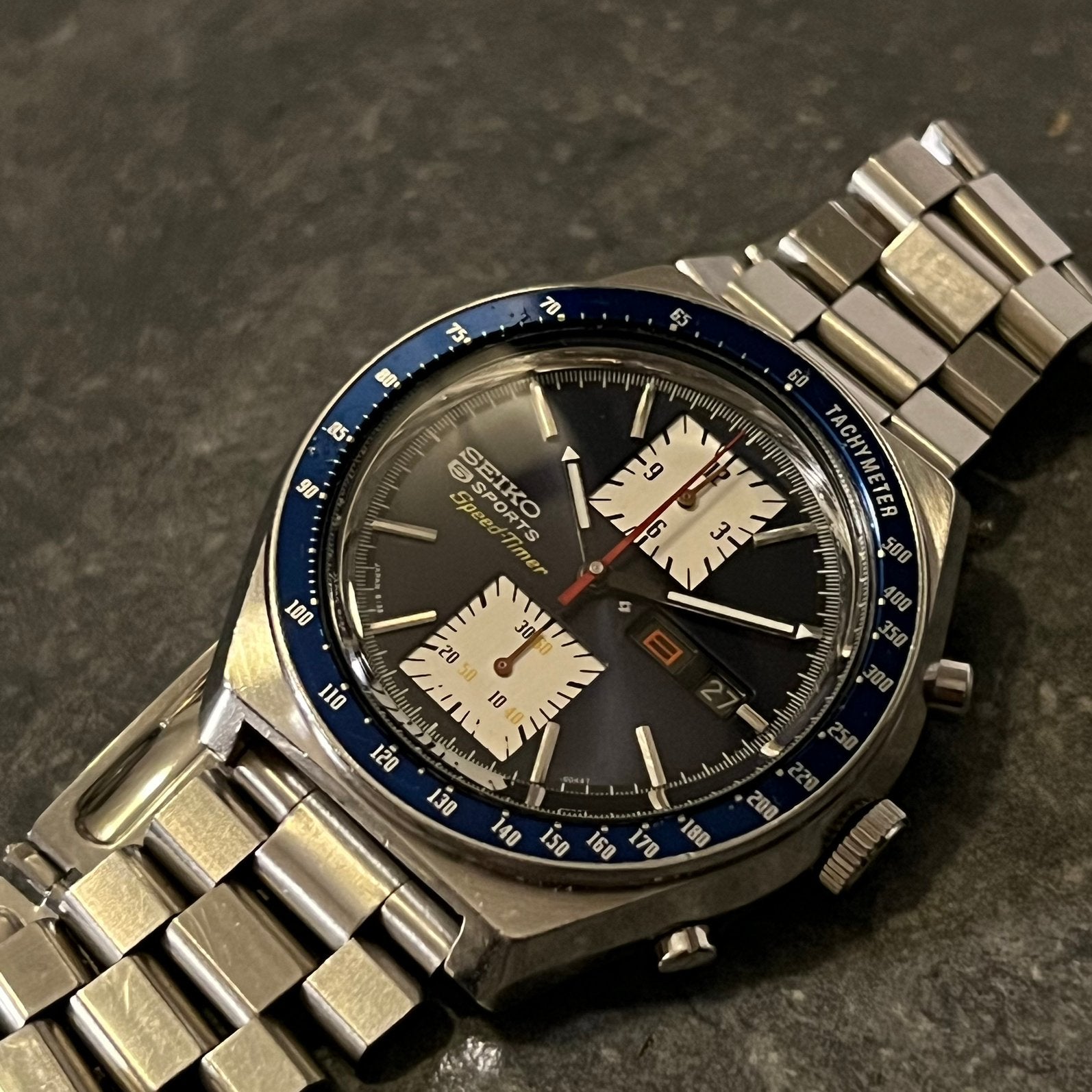 Seiko kakume, Sieraden, Tassen en Uiterlijk, Horloges | Heren, Zo goed als nieuw, Polshorloge, Seiko, Staal, Staal, Ophalen of Verzenden