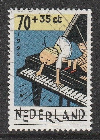 Nederland 1992 1539a Kind, Vleugel, Gest Den Bosch, Ophalen of Verzenden, Na 1940, Gestempeld