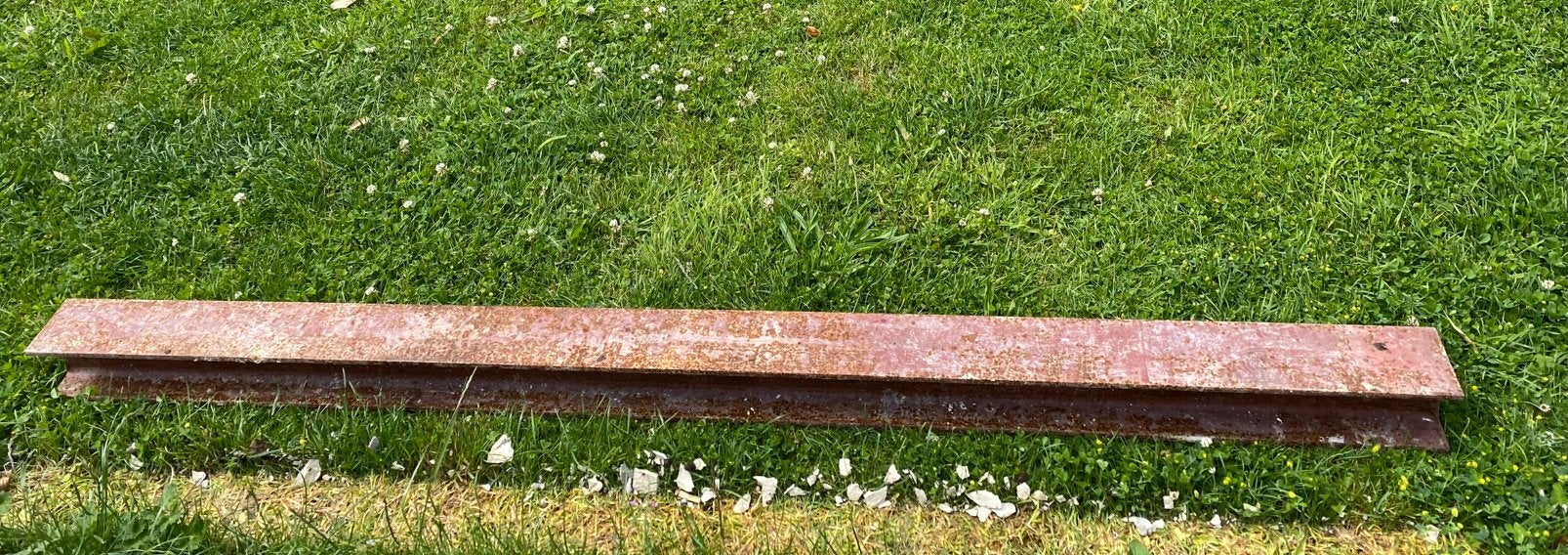 Stalen H balk, Doe-het-zelf en Verbouw, Metalen, Ophalen, Gebruikt
