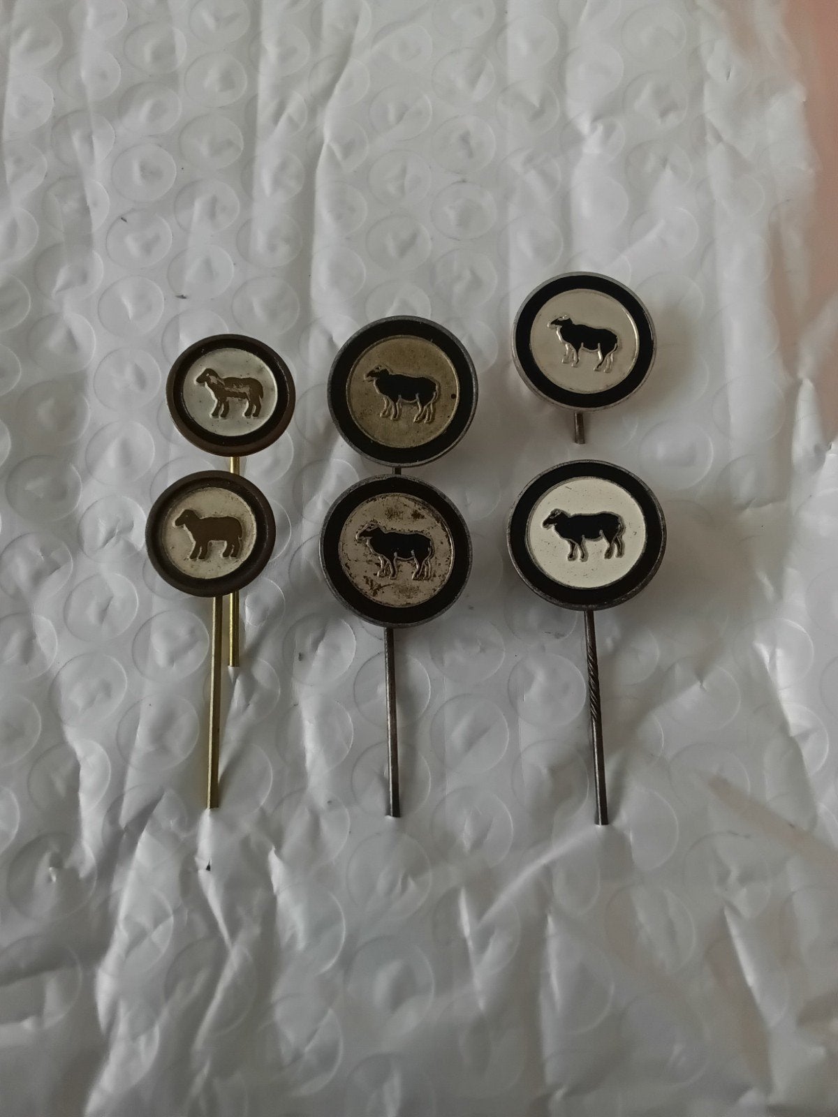 diverse speldjes in verschillende maten.rond bord met schaap, Verzamelen, Ophalen of Verzenden, Gebruikt, Overige onderwerpen