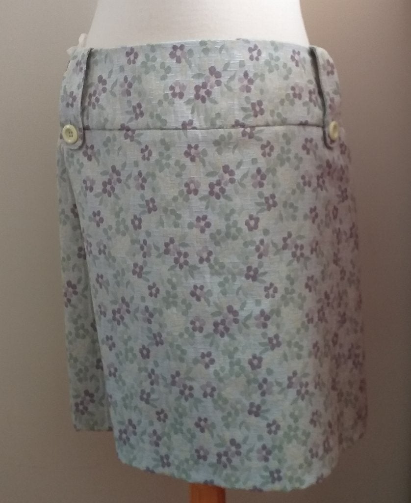 Mini Rok Ongedragen Steps Blauw Paars S 36 ( Jool ), Nieuw, Steps, Maat 36 (S), Boven de knie