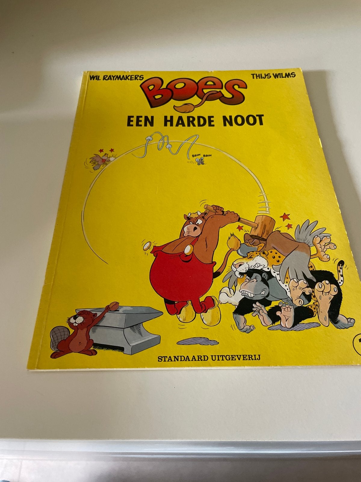 Boes: Een Harde Noot - Stripboek van Wil Raymakers, Eén stripboek, Ophalen of Verzenden, Gelezen
