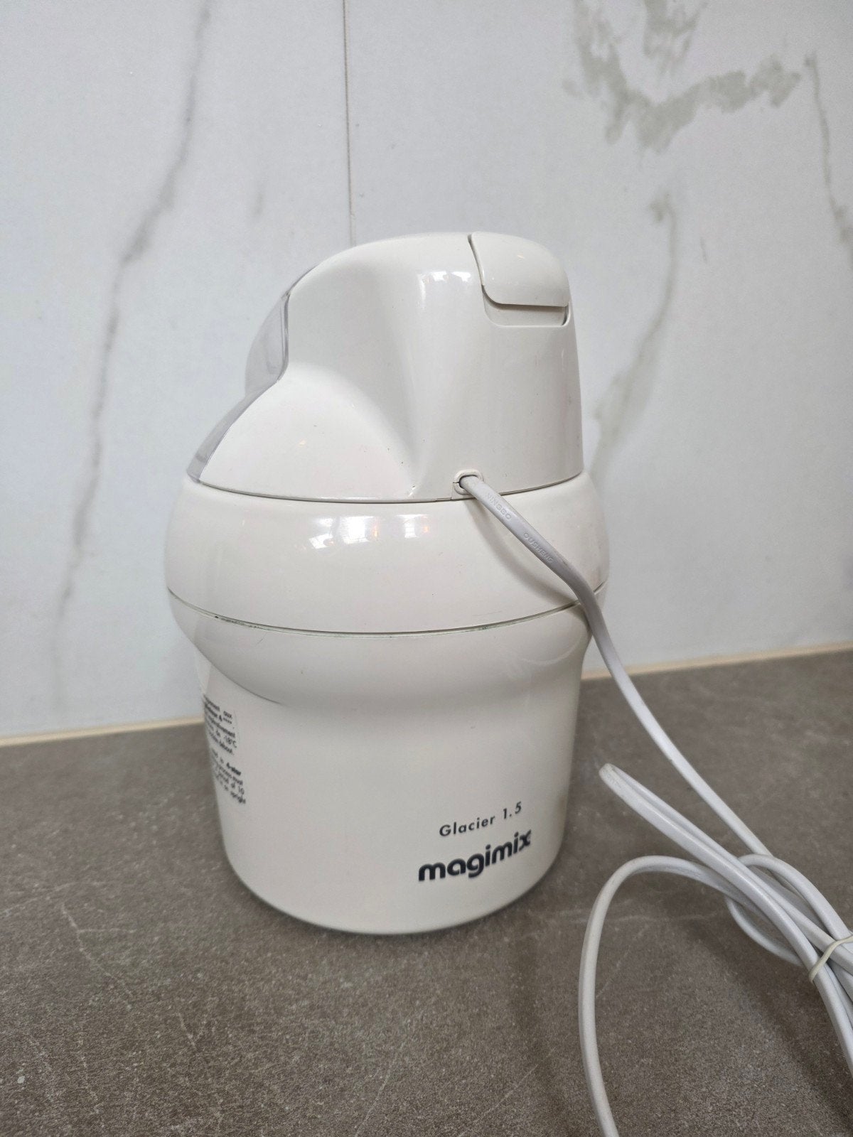 Magimix Glacier 1.5 IJsmachine - Zo goed als nieuw, Ophalen of Verzenden, Zo goed als nieuw