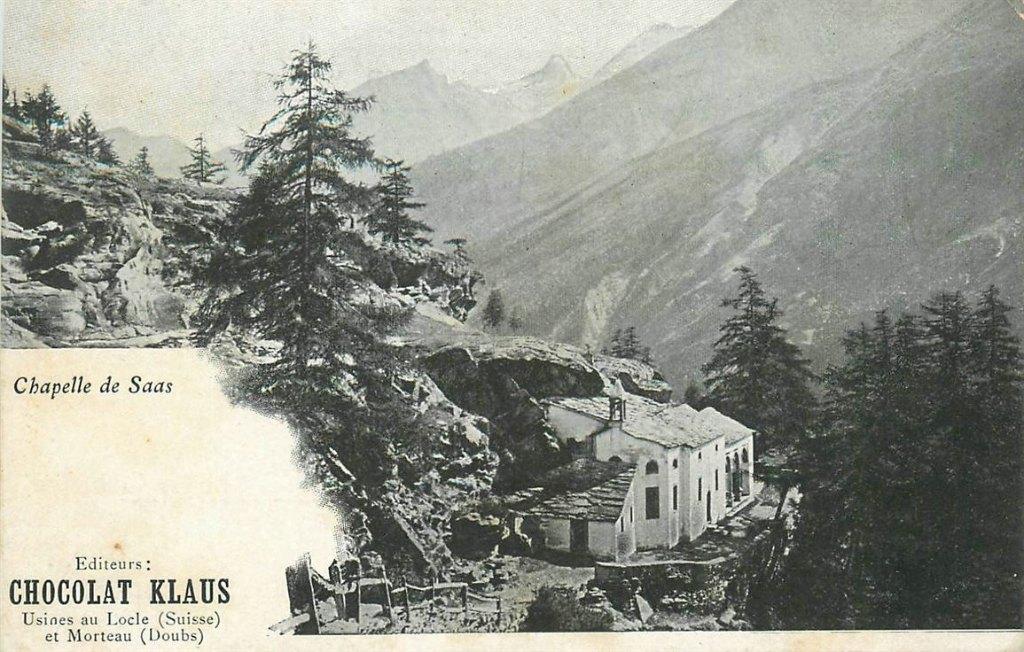 701-286-035 Saas Chapelle, Verzenden, Voor 1920, Overig Europa