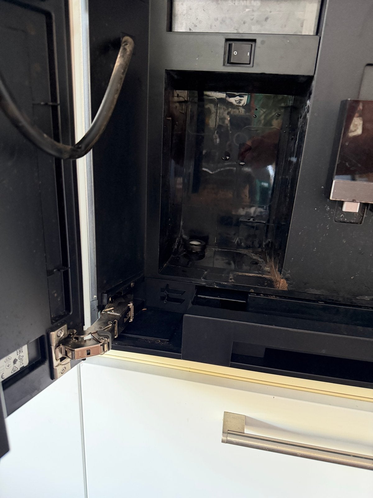 Siemens StudioLine Inbouw Koffiemachine, Witgoed en Apparatuur, Ophalen, Gebruikt, Espresso apparaat, 10 kopjes of meer