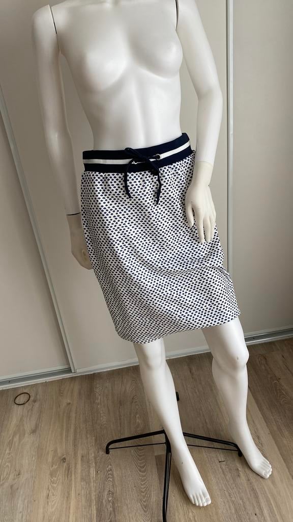 Travel stof rok M, Kleding | Dames, Rokken, Maat 38/40 (M), Zo goed als nieuw, Boven de knie, Verzenden