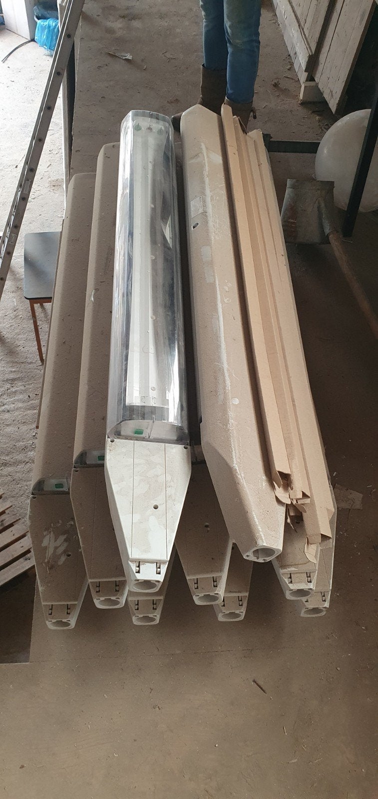 9x CEAG eLLM 92036/36 ATEX explosieveilige lampen, Ophalen, Gebruikt, Minder dan 50 watt, Lamp met armatuur