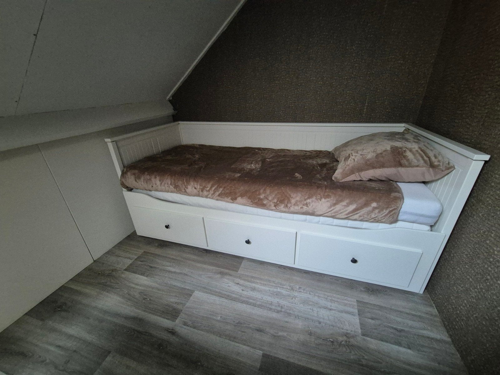 Hemnes bedbank, Ikea, Ophalen, Gebruikt, Tweepersoons