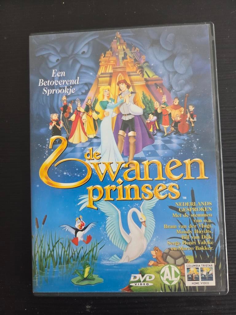 De Zwanenprinses DVD - Nederlands Gesproken Sprookje, Cd's en Dvd's, Dvd's | Tekenfilms en Animatie, Gebruikt, Amerikaans, Tekenfilm