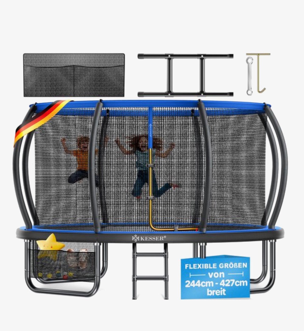 Trampolines, Ophalen, Nieuw, Kesserstraat 1, Info@kesser.com
