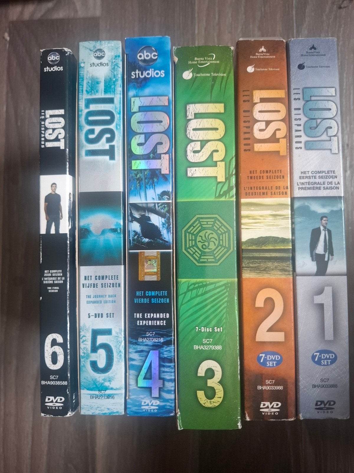 Lost seizoen 1 2 3 4 5 en 6, Vanaf 12 jaar, Ophalen of Verzenden, Zo goed als nieuw, Actie en Avontuur