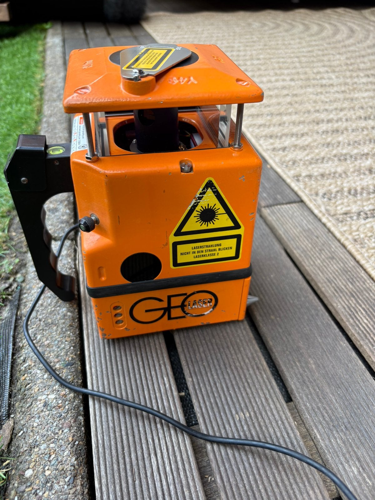 GEO-Laser HL-50 Roterende Bouwlaser, Doe-het-zelf en Verbouw, Ophalen of Verzenden, Gebruikt