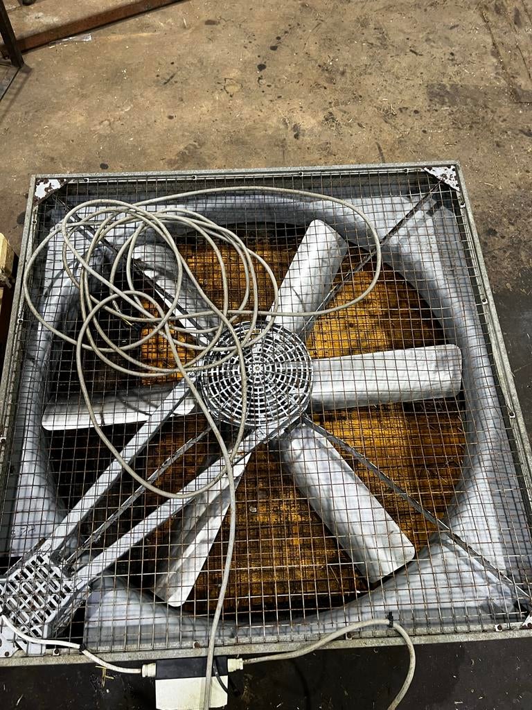 Stalen ventilator, Ophalen, Gebruikt, Ventilator