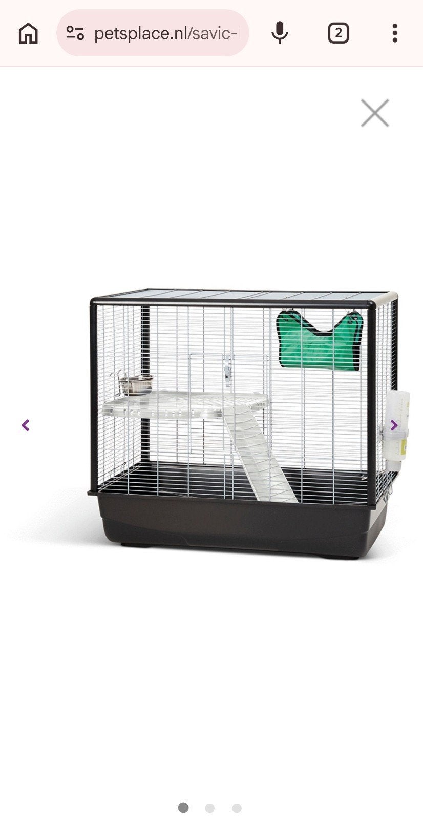 2 kooien van savic zeno 2, knaagdieren kooi, ratten kooi, Ophalen, Zo goed als nieuw, 75 tot 110 cm, Minder dan 65 cm
