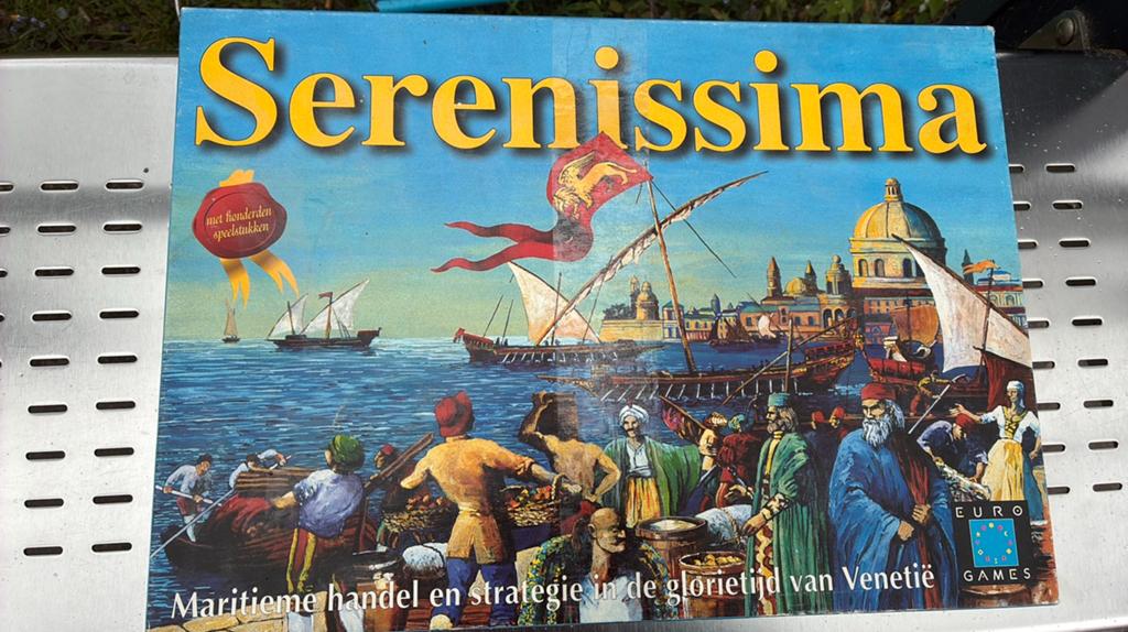 Serenissima, Hobby en Vrije tijd, Gezelschapsspellen | Bordspellen, Ophalen of Verzenden, Gebruikt