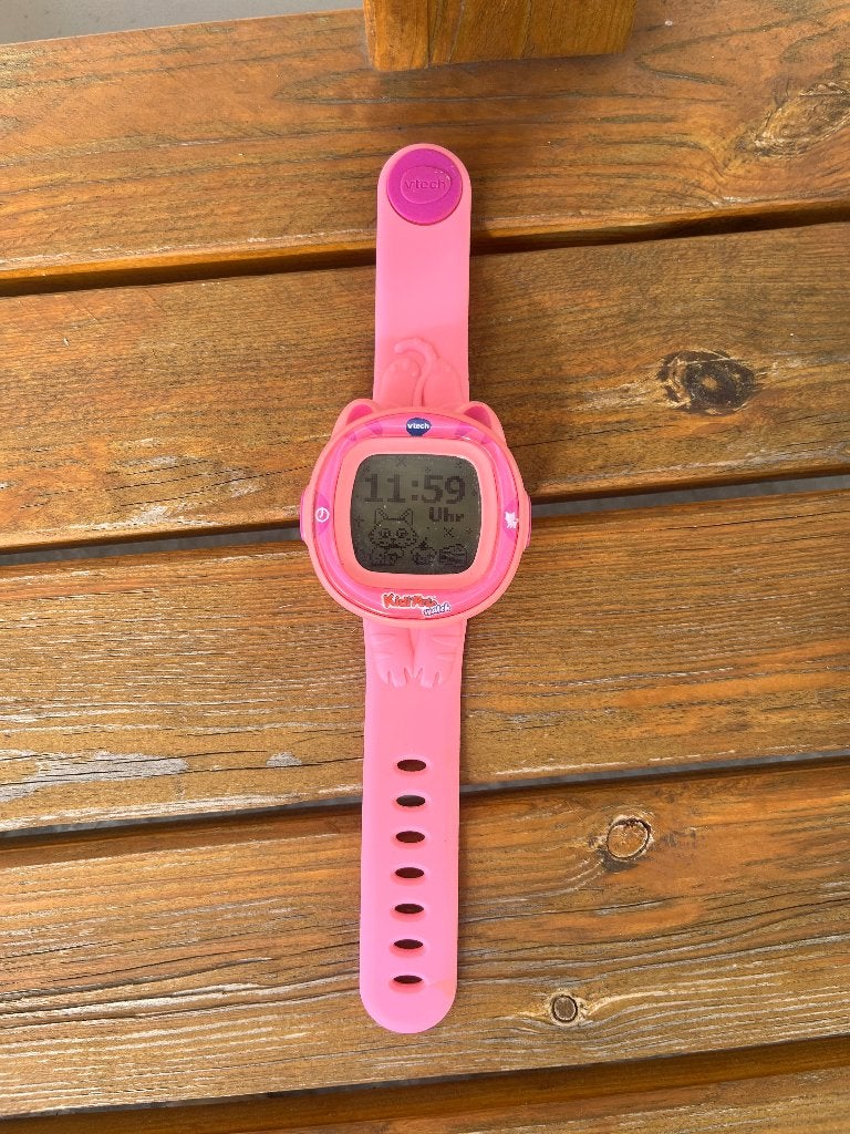 Vtech KidiPet Watch Kat | roze horloge kinderen, Ophalen of Verzenden