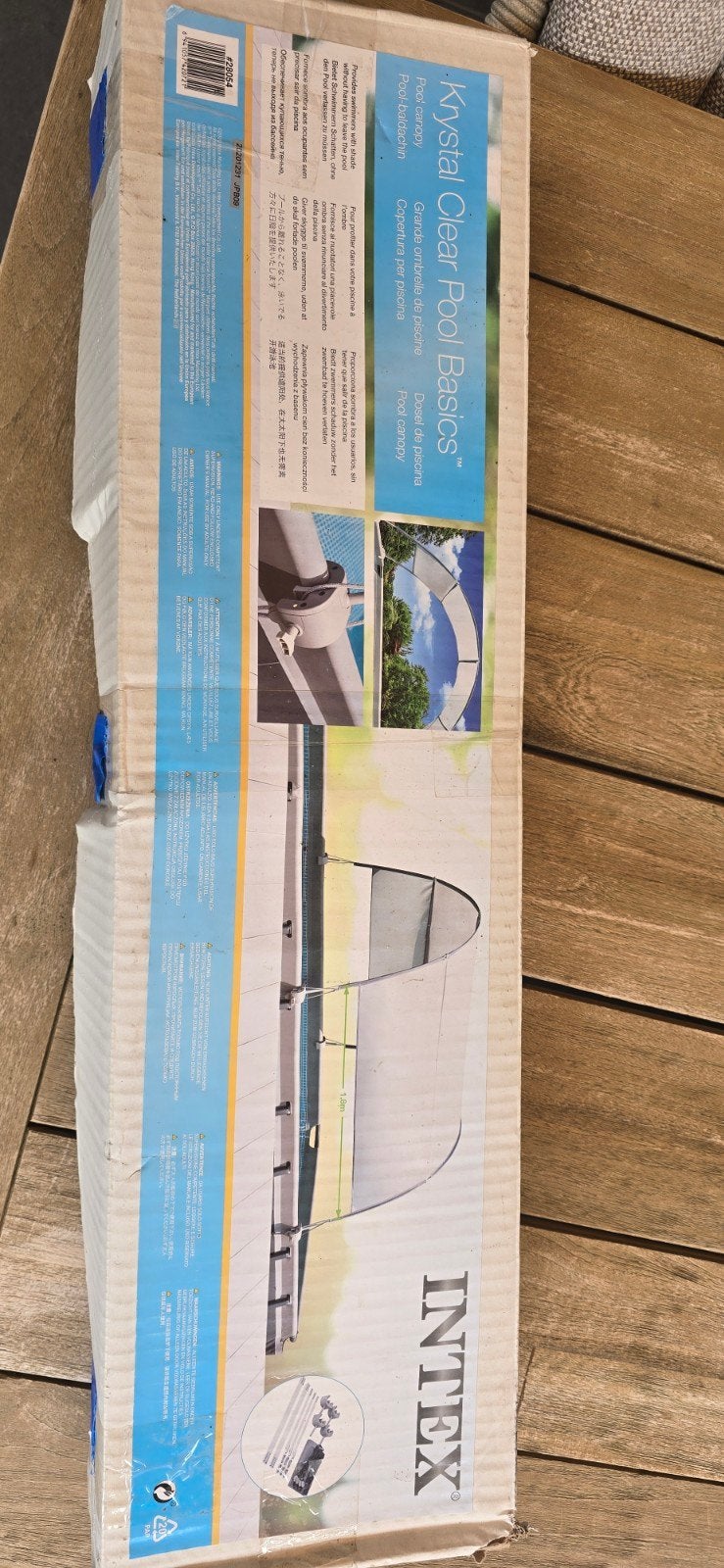 Intex Krystal Clear Pool Canopy - Zwembad Zonnescherm, Ophalen of Verzenden, Nieuw, Overige typen