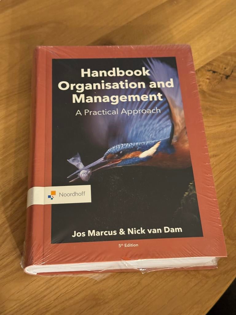 Handbook Organisation and management 5th edition, Nieuw, Ophalen of Verzenden, Management, Jos Marcus; Nick van Dam