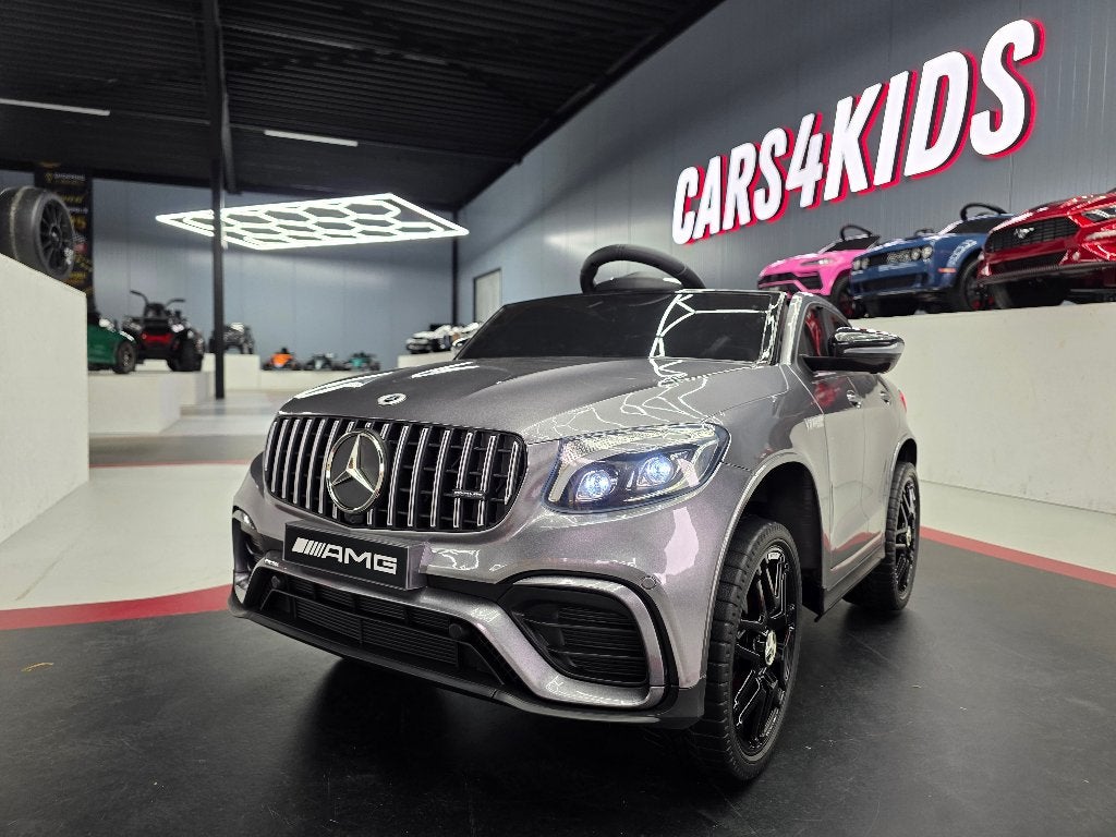 Kinderauto Mercedes GLC - 4 motors - leren zit - met RC, Ophalen of Verzenden, Nieuw, Afstandsbediening