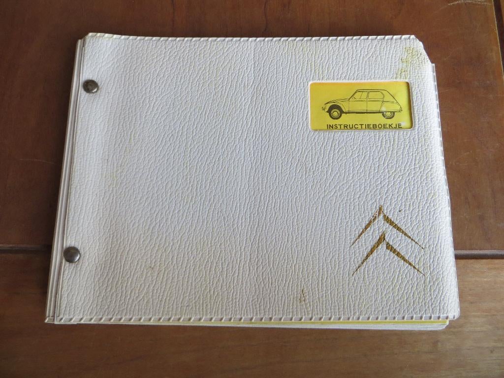 Instructieboek Citroen Dyane, Dyane 6 1969, Ophalen of Verzenden