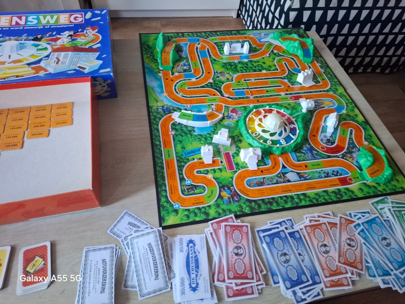Levensweg Bordspel - Compleet en in goede staat, Hobby en Vrije tijd, Gezelschapsspellen | Bordspellen, Vijf spelers of meer, Ophalen of Verzenden