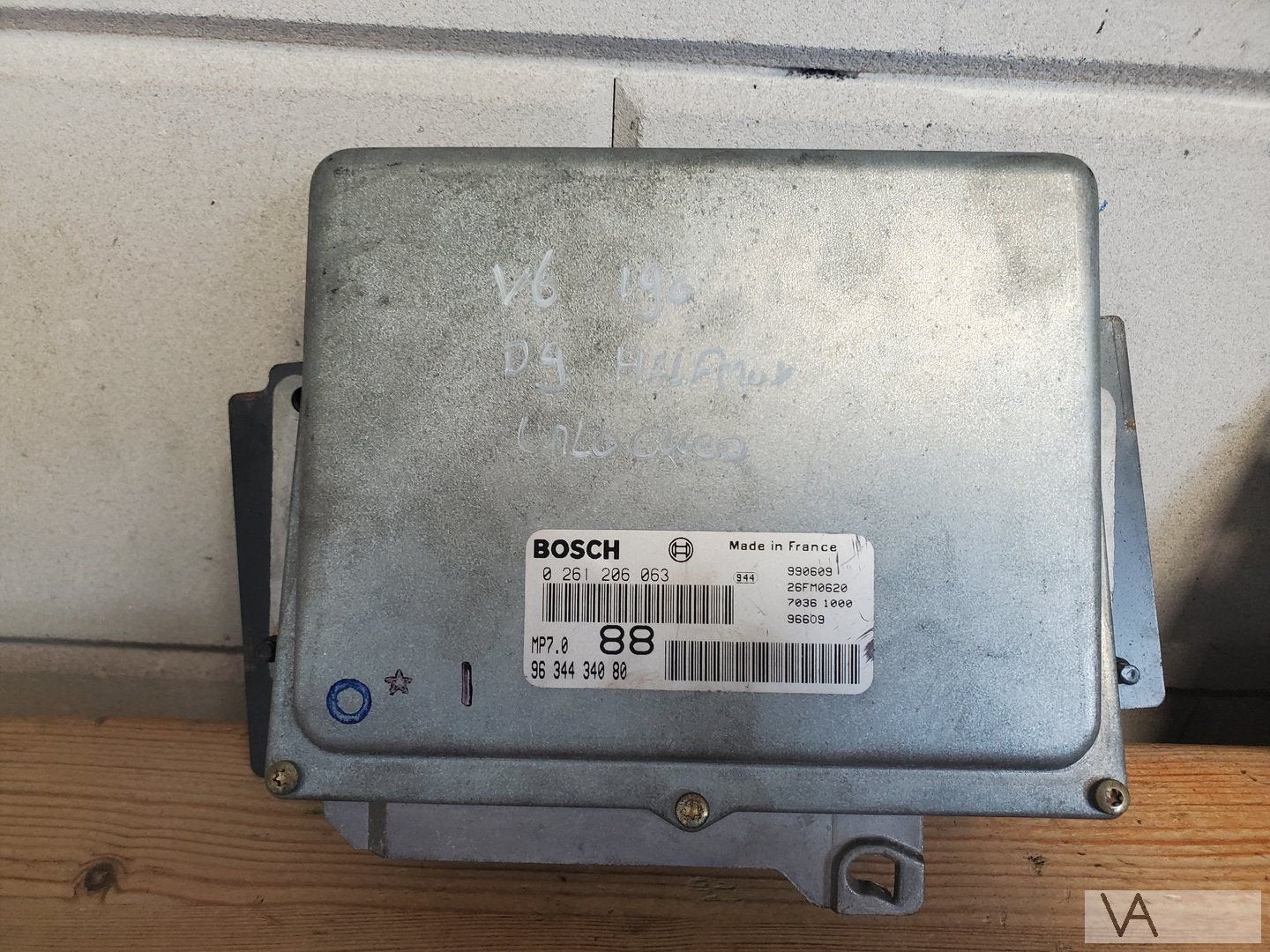 Peugeot 406 3.0 v6 motorcomputer ecu 190pk 0261206063 €75, Gebruikt, -, -, Ophalen of Verzenden