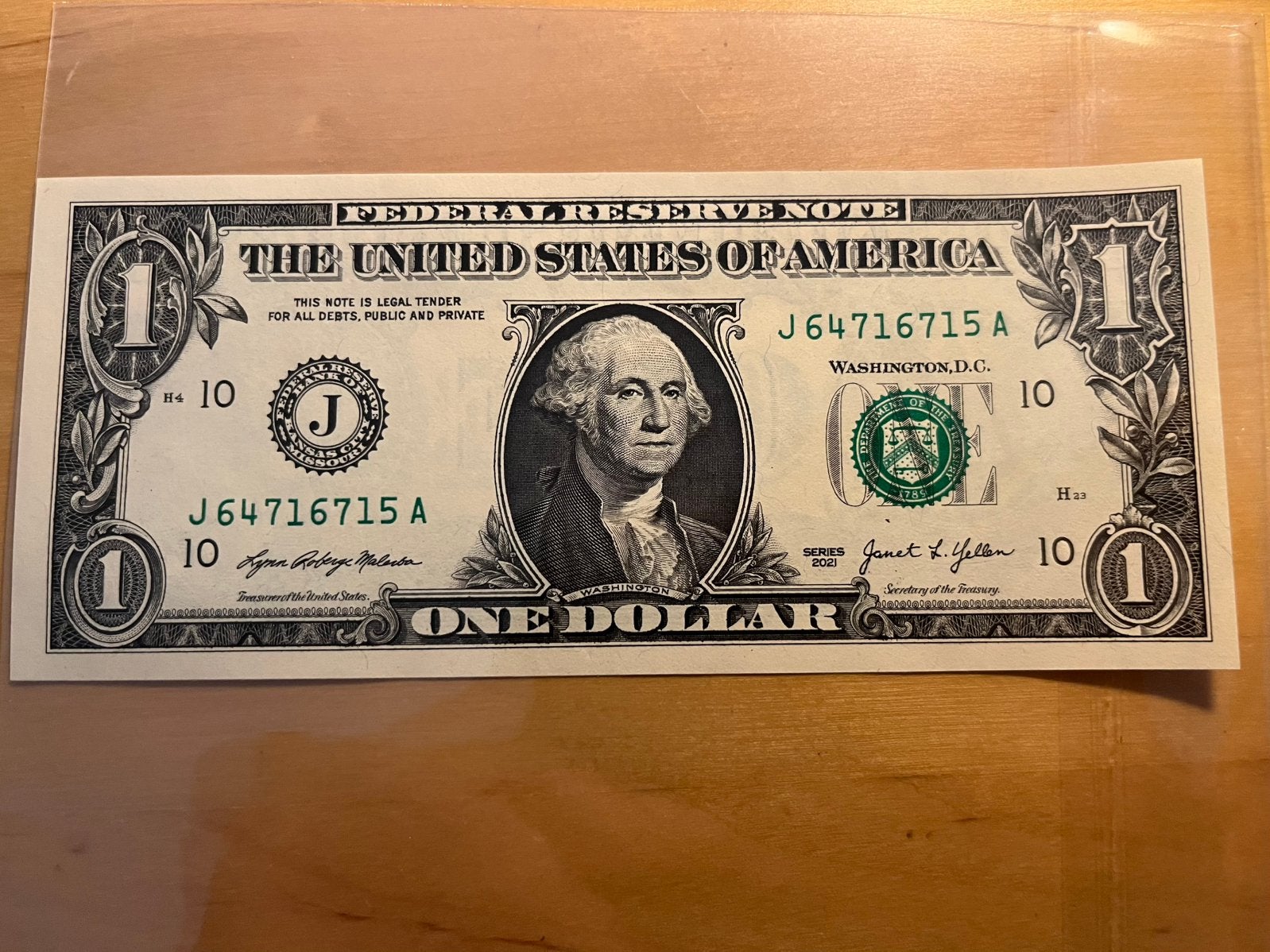 1 Dollar series 2021, Postzegels en Munten, Bankbiljetten | Amerika, Ophalen, Noord-Amerika