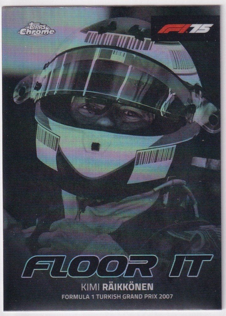 Kimi Raikkonen Floor It Refractor #FI-6, Verzenden, Nieuw, Formule 1
