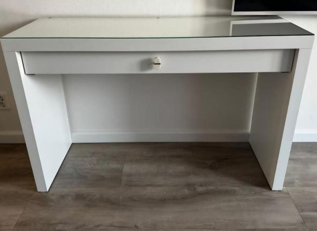 Malm Kaptafel / toilettafel, Ophalen, Zo goed als nieuw, 50 tot 100 cm, Minder dan 100 cm