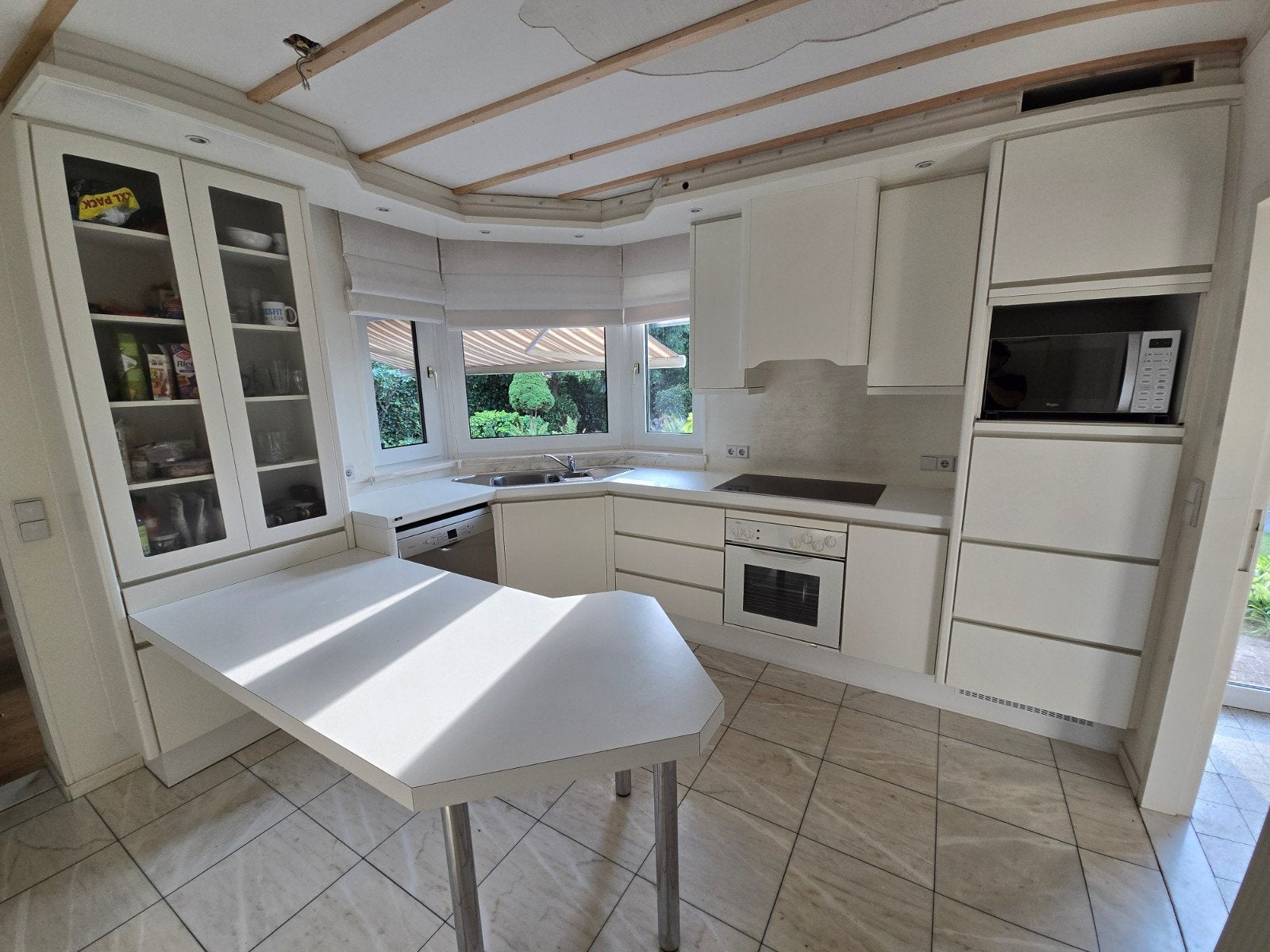 Complete gopa witte keuken, Huis en Inrichting, Keuken | Complete keukens, Ophalen, Gebruikt, Wit, Hoekkeuken