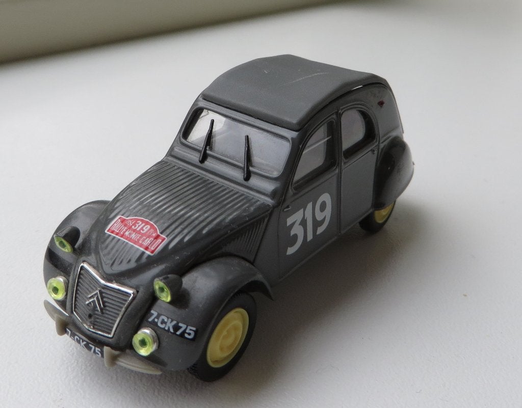 Norev Citroën 2CV Monte Carlo1954, Ophalen of Verzenden, Zo goed als nieuw, Auto, Norev