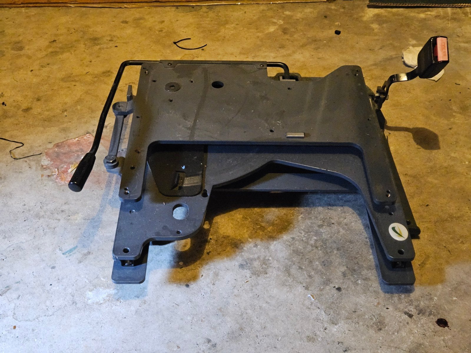 Braunability draaiplateau instaphulp stoelframe, Ophalen, Gebruikt