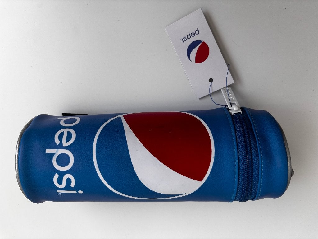 school etui Pepsi pennenetui -Helix kleur blauw NIEUW, Ophalen of Verzenden, Nieuw