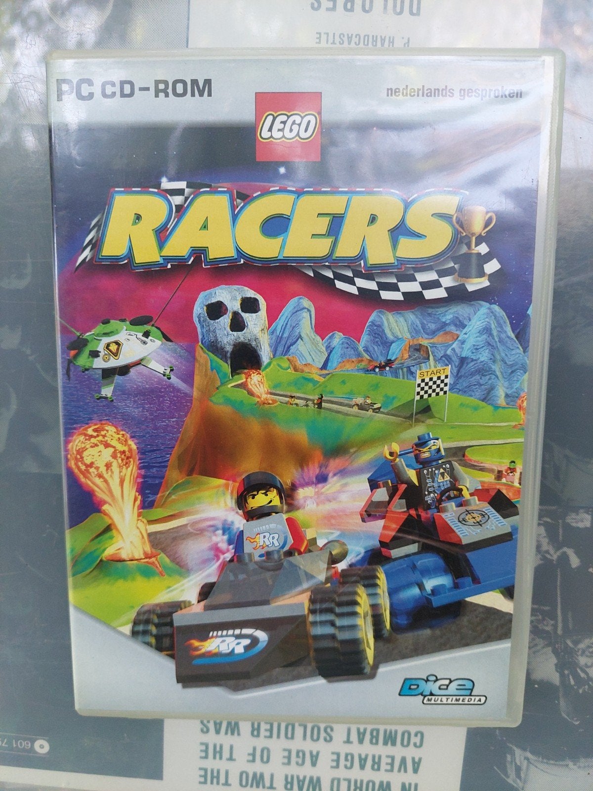 LEGO Racers PC CD-ROM - Klassiek racespel, Spelcomputers en Games, Games | Pc, Gebruikt, 1 speler, Racen en Vliegen, Ophalen of Verzenden