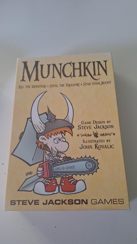 Munchkin basisspel - EN, Vijf spelers of meer, Ophalen, Gebruikt, Steve Jackson Games