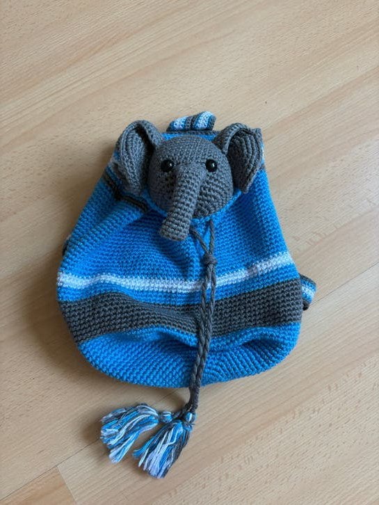 Gehaakte Olifant Rugzak - Nieuw, Ophalen of Verzenden, Nieuw