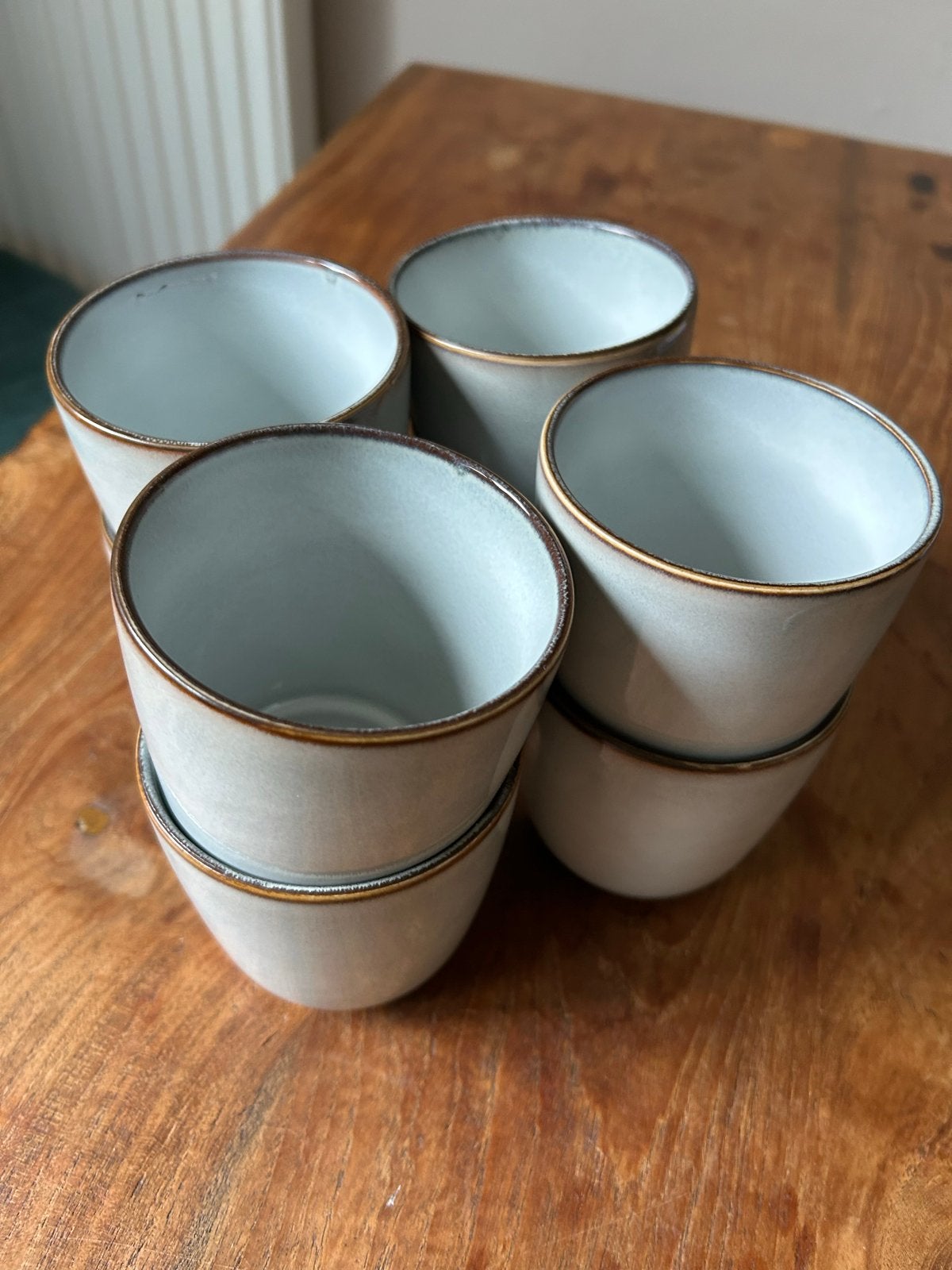 Ikea Gladelig 8 mokken/bekers 30 cl, Ophalen, Keramiek, Mok, Zo goed als nieuw