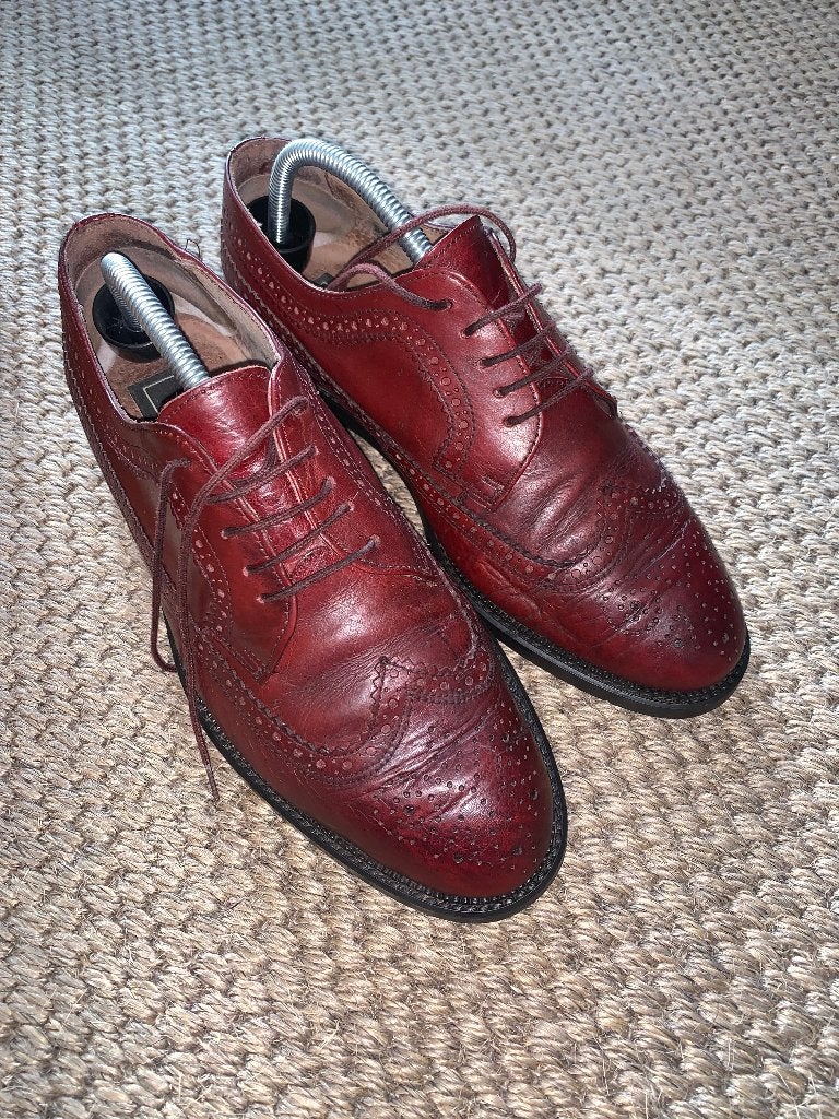 Bata Ambassador leren Oxford Brogue schoenen Maat 42, Bata, Overige kleuren, Ophalen of Verzenden, Zo goed als nieuw