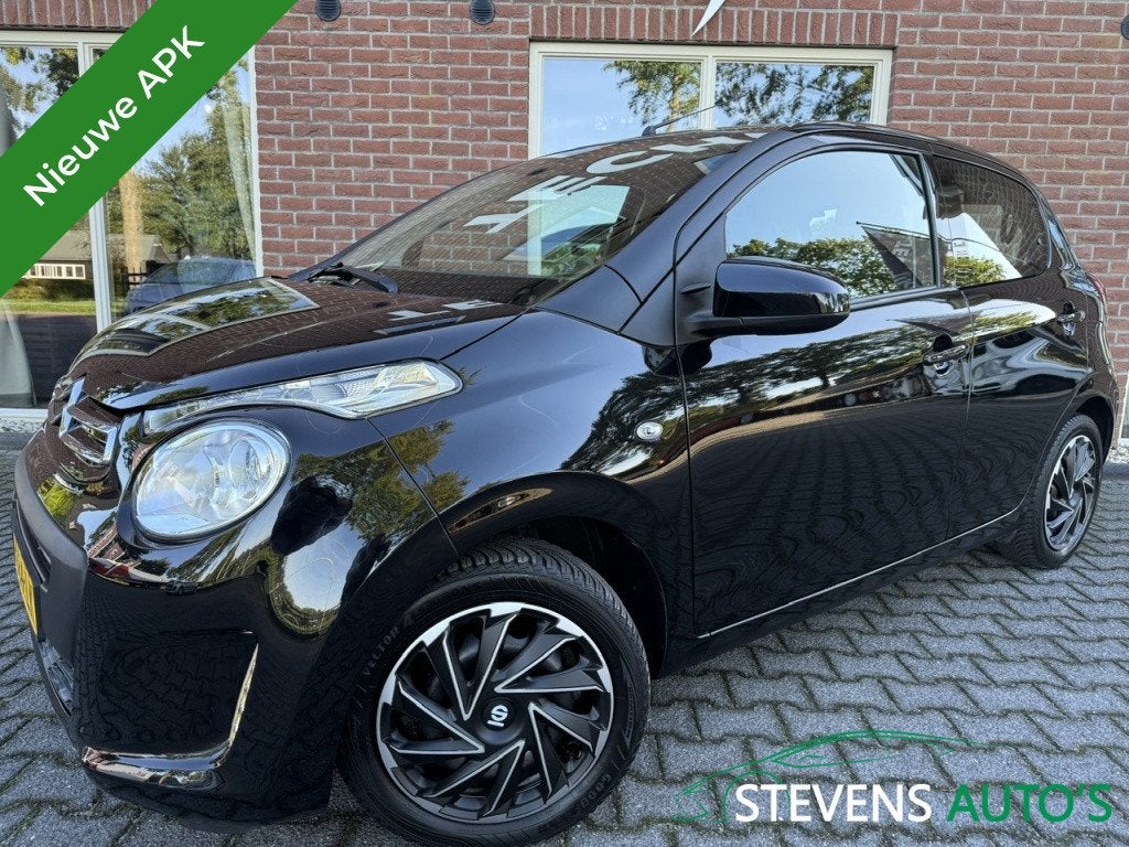 Citroën C1 1.0 VTi Feel AIRCO / BLUETOOTH / ELEK.RAMEN, Stof, Gebruikt, 4 stoelen, C1